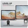 STND-LRB Podstawa do laptopów aluminiowa 10-17,3 cala regulowana wysokość, obrotowa o 360 stopni, Czarna